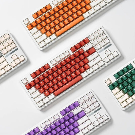 104 Pcs Keycaps Set | Oem Two - Color Style For 61/87/104 Layouts | Cherry MX Switches Compatability | - Krazed Gaming