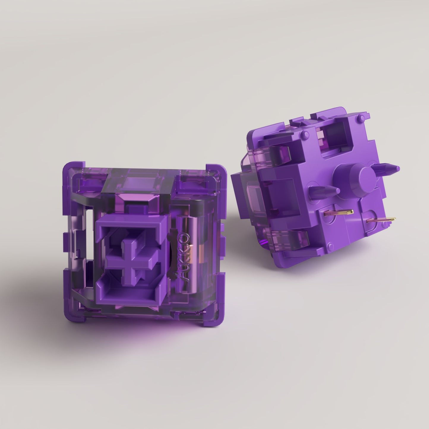 90pcs Akko V3 Pro Lavender Purple Switches - Krazed Gaming