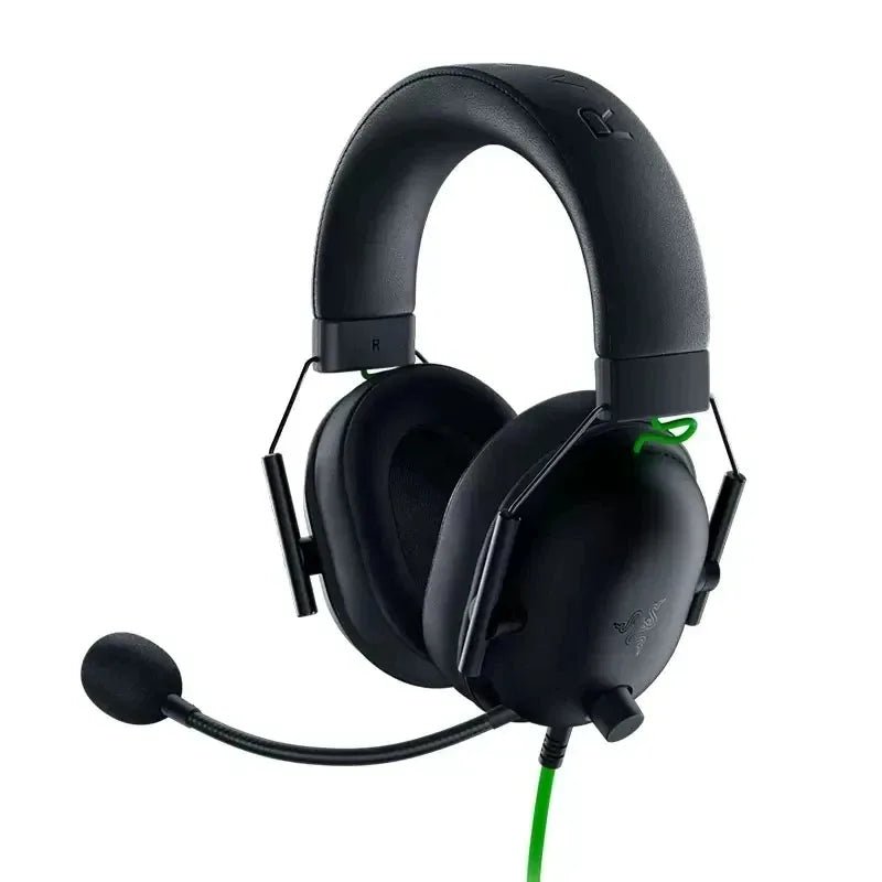 Authentic Razer BlackShark V2X Wired Esports Headset w/ Advanced Passive Noise Cancellation, 7.1 Surround Sound, Hyperclear Cardioid Mic - Krazed Gaming