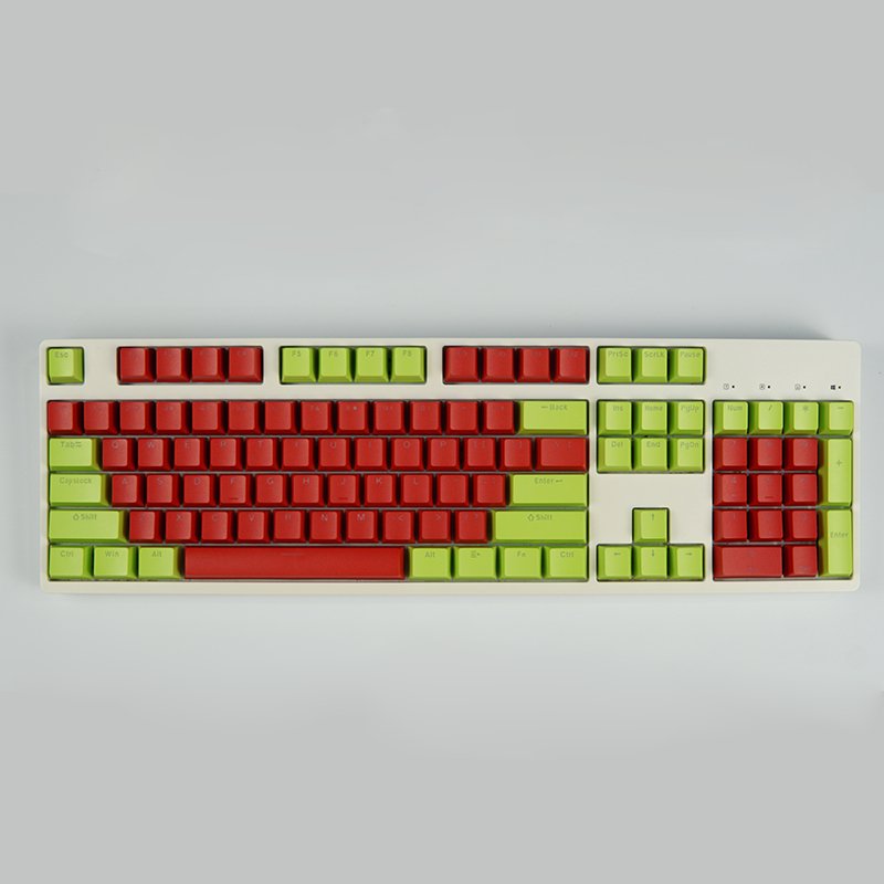 Best Budget Keycaps - 108 Keys ABS Colored Keycaps OEM Profile - Krazed Gaming