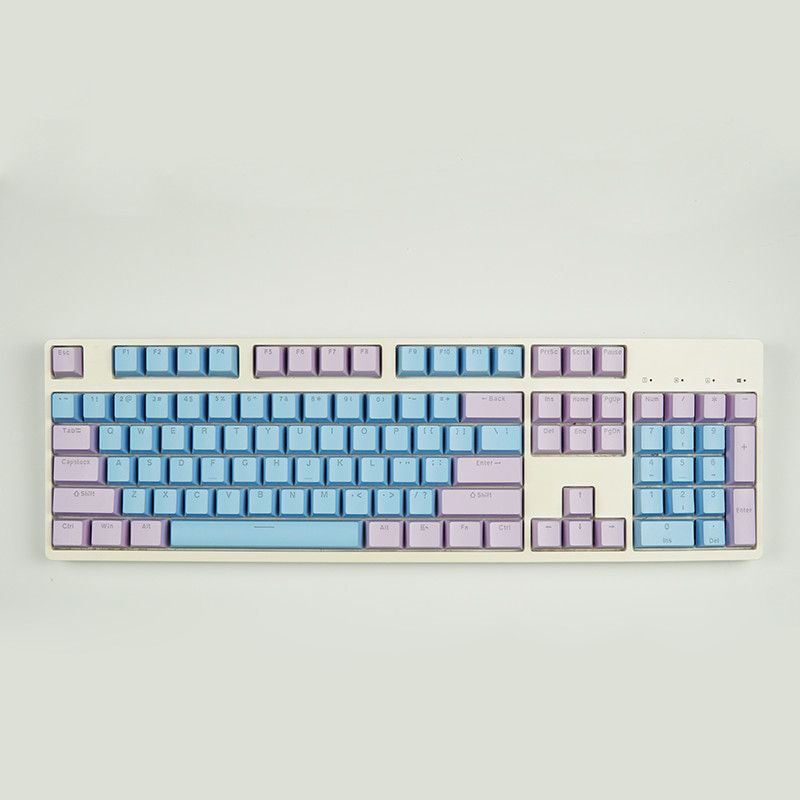 Best Budget Keycaps - 108 Keys ABS Colored Keycaps OEM Profile - Krazed Gaming