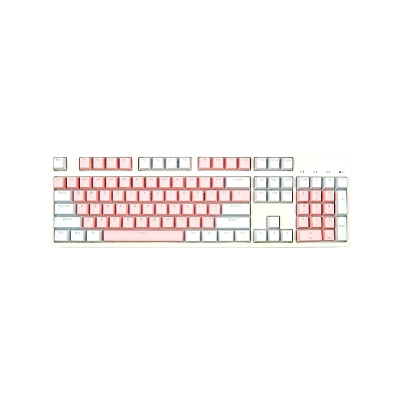 Best Budget Keycaps - 108 Keys ABS Colored Keycaps OEM Profile - Krazed Gaming