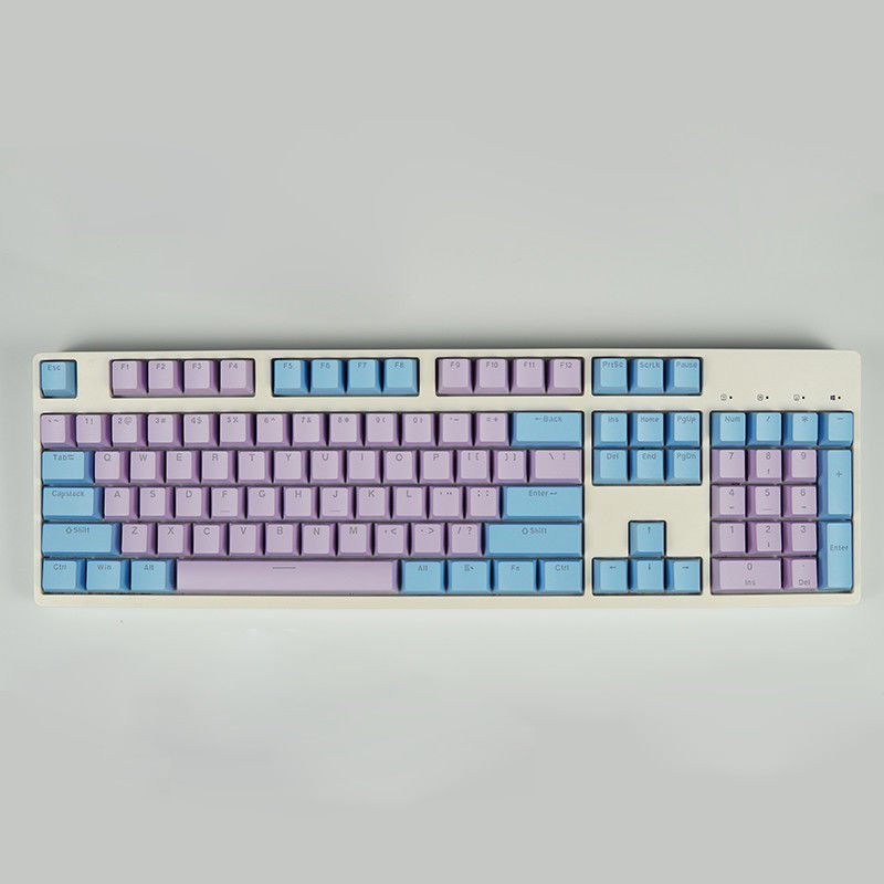 Best Budget Keycaps - 108 Keys ABS Colored Keycaps OEM Profile - Krazed Gaming