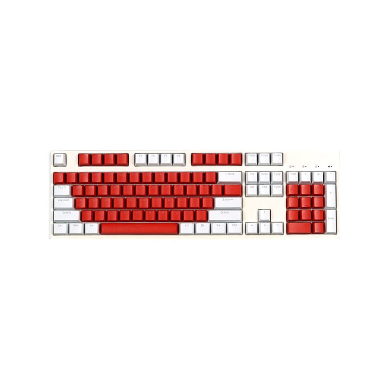 Best Budget Keycaps - 108 Keys ABS Colored Keycaps OEM Profile - Krazed Gaming