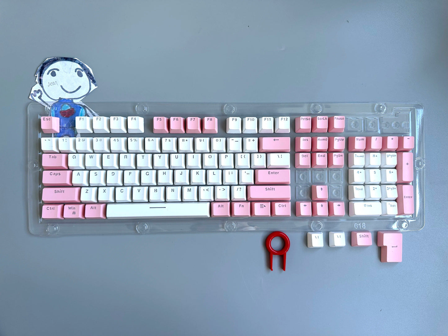 Krazed Budget Killerz Keycaps - 104 keys - Krazed Gaming