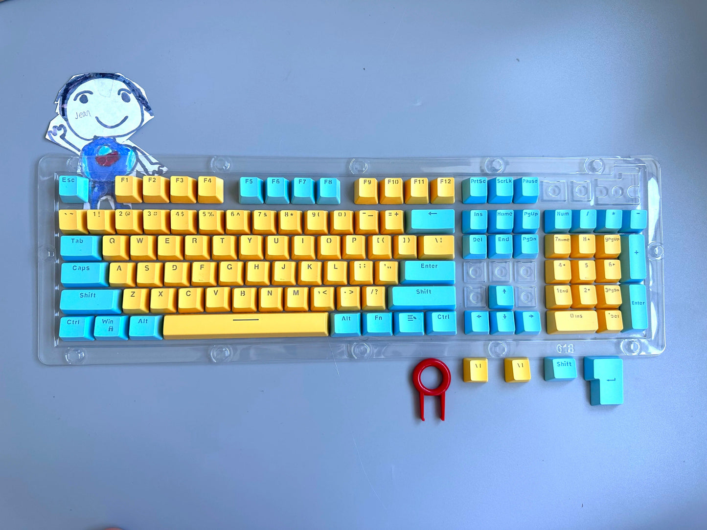 Krazed Budget Killerz Keycaps - 104 keys - Krazed Gaming