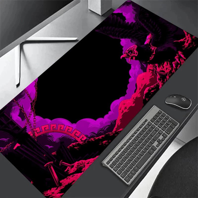 Samurai's Calling Cloth Mousepad - Krazed Gaming