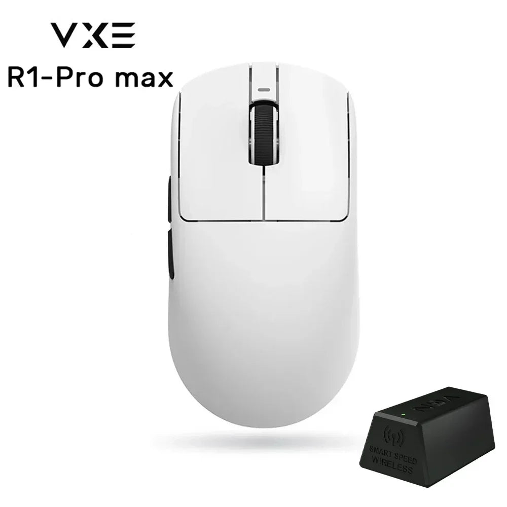 VGN VXE Dragonfly R1 Pro Max Wireless Gaming Mouse R1 SE | Light - Weight Mouse w/ PAW3395 Sensor - Krazed Gaming