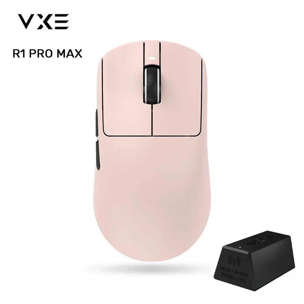 VGN VXE Dragonfly R1 Pro Max Wireless Gaming Mouse R1 SE | Light - Weight Mouse w/ PAW3395 Sensor - Krazed Gaming