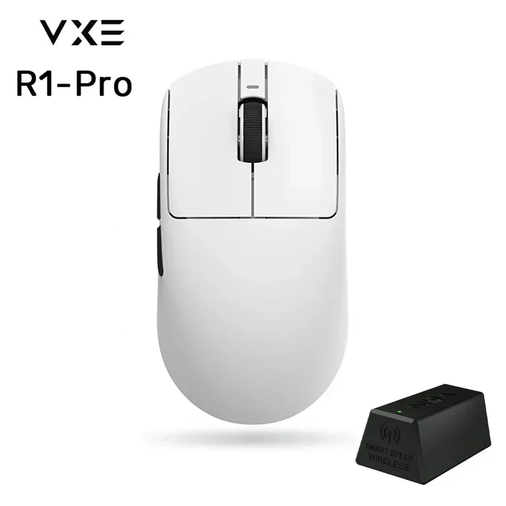 VGN VXE Dragonfly R1 Pro Max Wireless Gaming Mouse R1 SE | Light - Weight Mouse w/ PAW3395 Sensor - Krazed Gaming