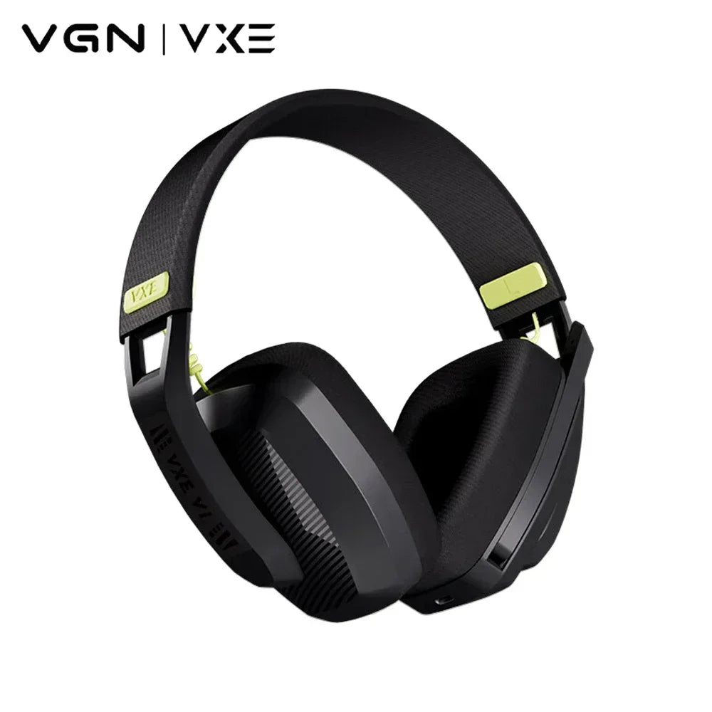 Vgn Vxe Siren V1 Gaming Headset Bluetooth 5.3 or 2.4g Wireless USB Chip | Lightweight Headphone With Microphone for Esports - Krazed Gaming