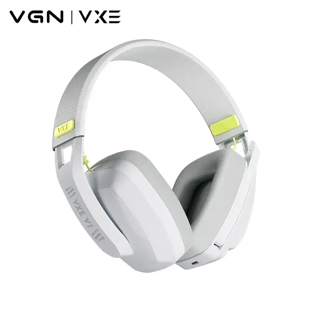 Vgn Vxe Siren V1 Gaming Headset Bluetooth 5.3 or 2.4g Wireless USB Chip | Lightweight Headphone With Microphone for Esports - Krazed Gaming